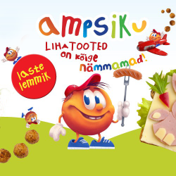 Ampsik – põnev ja maitsev lihatoode sari lastele!